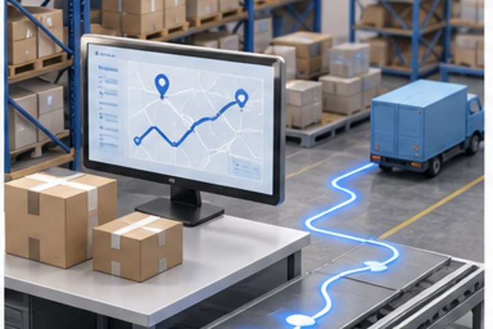 Logistics team coordinating warehouse and dispatch systems